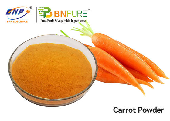 Zanahoria orgánica fina Juice Powder del suplemento vegetal del polvo de los frutos secos