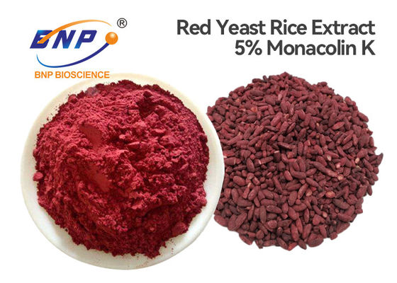 El GMP fermentó el arroz rojo el 5% Monacolin-K Monascus Purpureus de la levadura fue