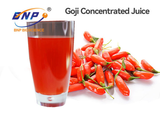 Goji rojo anaranjado Berry Extract Brix el 45% aclaró el jugo
