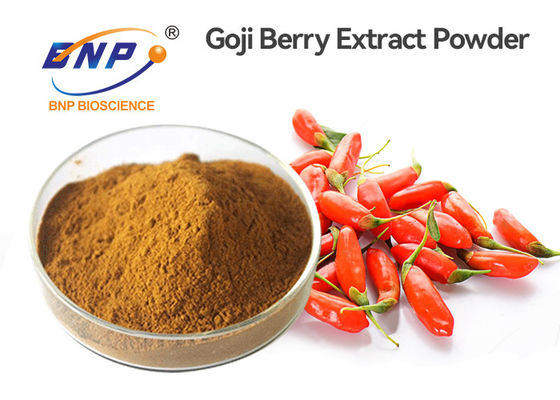 Lycium orgánico Barbarum de Wolfberry del polisacárido de Brown Goji Berry Powder el 25%