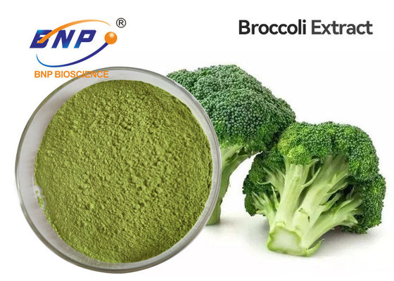 Malla orgánica verde clara de la categoría alimenticia del polvo del brote del bróculi 80