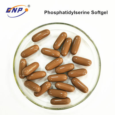 Cápsula Softgel de Brown 750mg del suplemento de la fosfatidilserina del picosegundo
