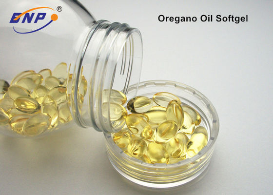 las cápsulas del aceite del orégano 200mg hacen tabletas el extracto botánico herbario