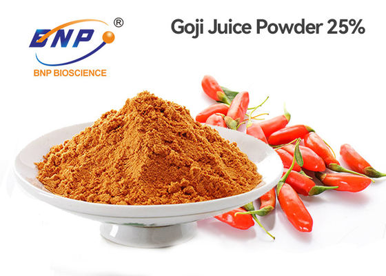 Polisacárido de Goji Berry Extract Powder el 25% de la categoría alimenticia
