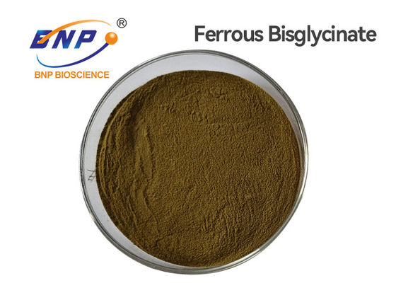 Quelato el 20% Bisglycinate ferroso del aminoácido del hierro del polvo de Brown