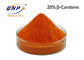 Suplemento del polvo del caroteno del 1% Min Orange To Red Beta insoluble en agua